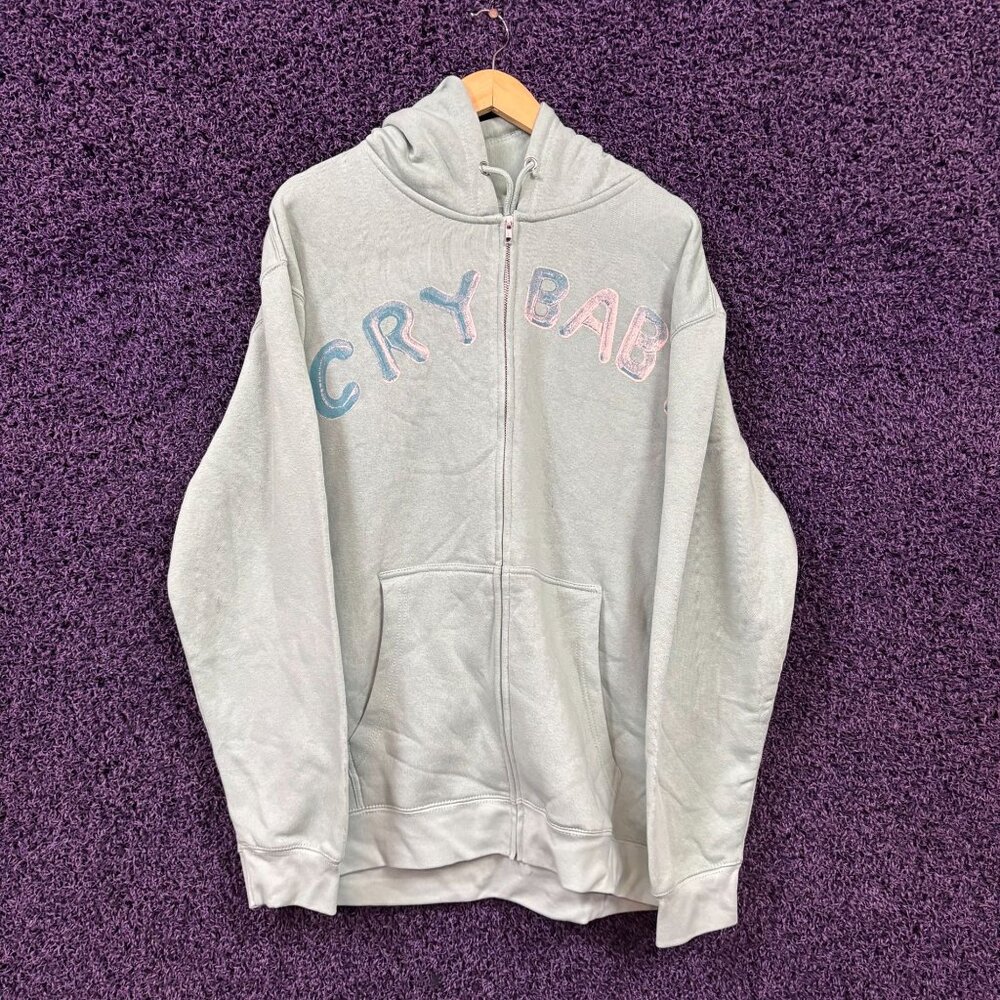 Melanie Martinez Cry Baby Zip-Up Hoodie Size Extra Large